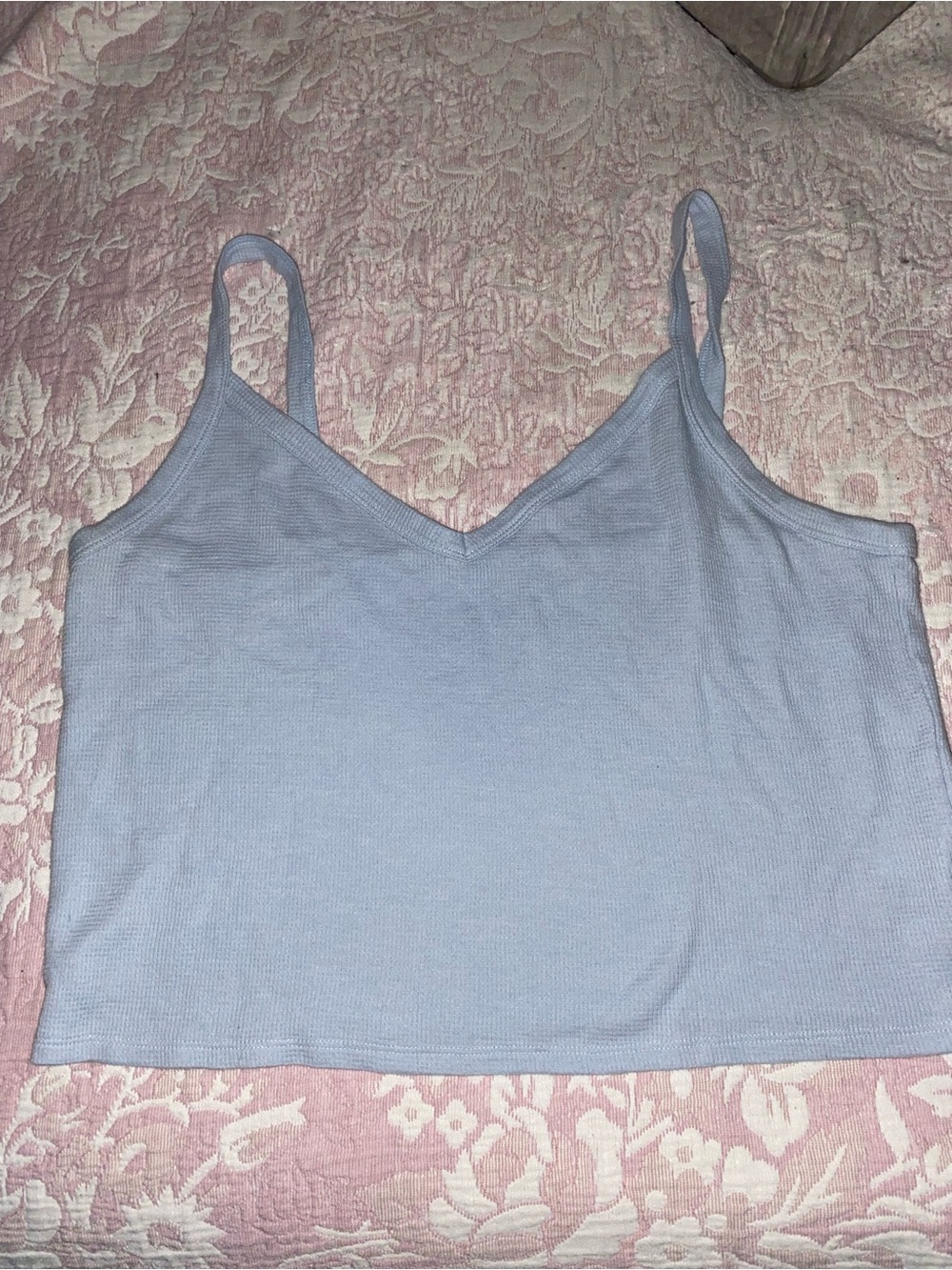 American eagle light blue tank top